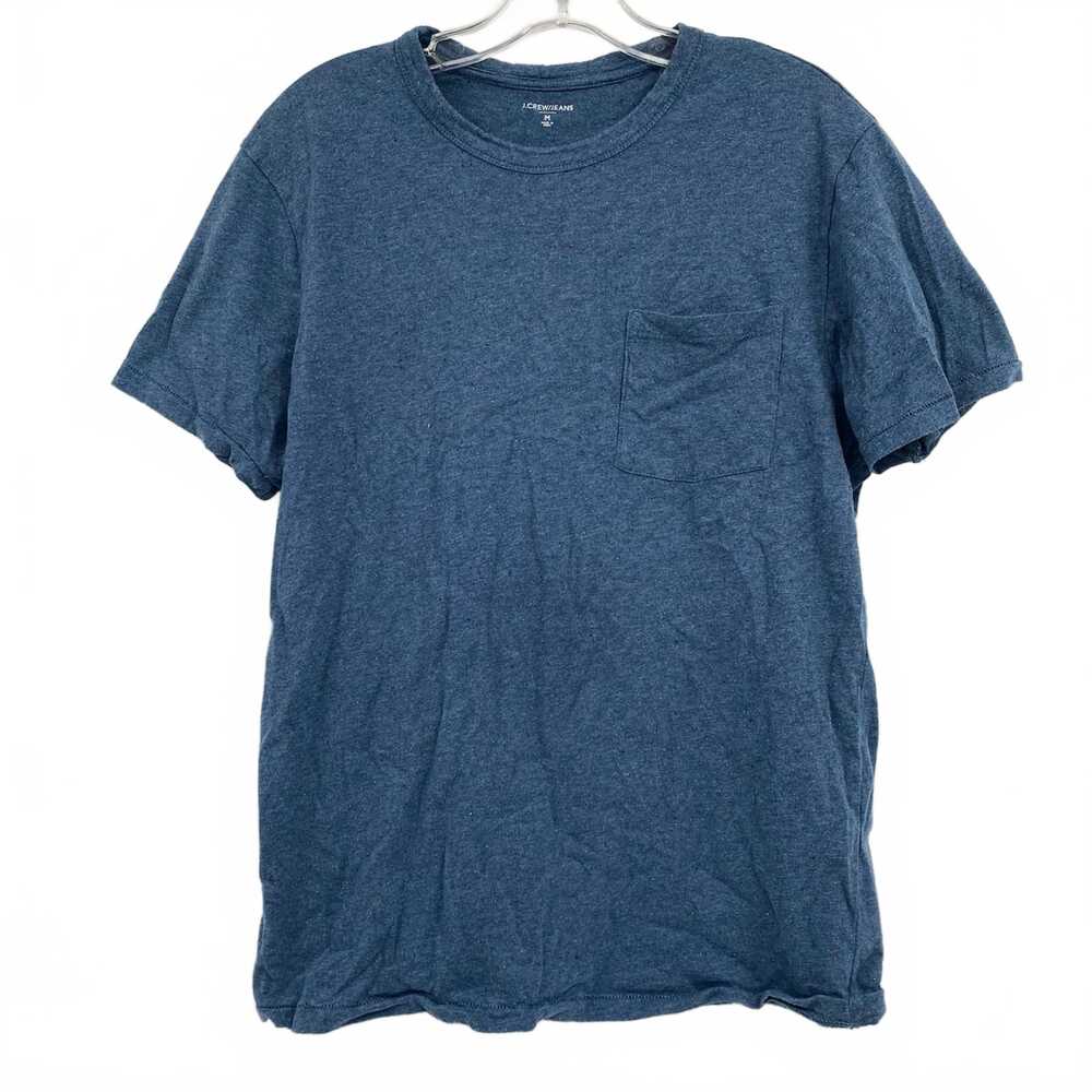 J. Crew Blue Short Sleeve Tee | Cotton Classic Regular M